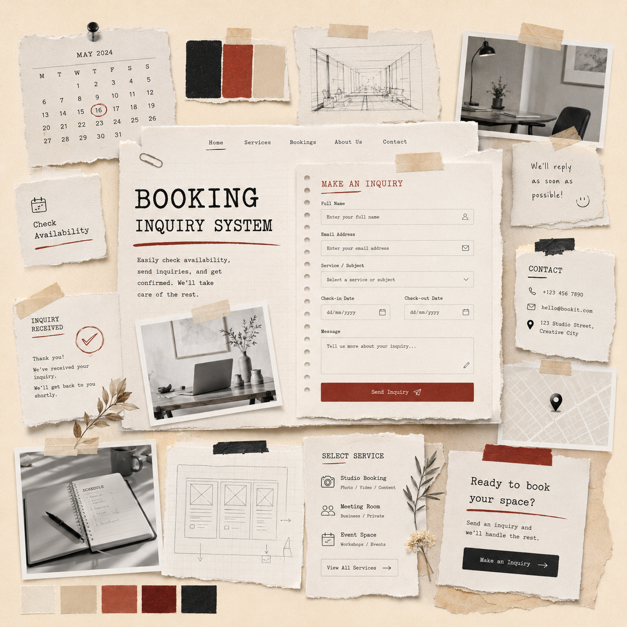 Booking & inquiry systems